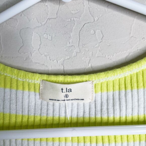 Anthropologie t.la Striped Top - Picture 4 of 6